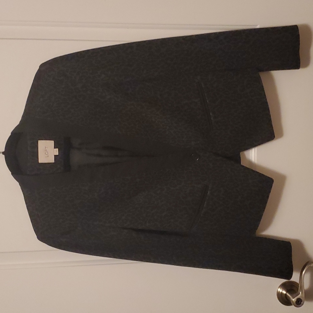 Ann Taylor Loft Women's Ocelot Suit Jacket